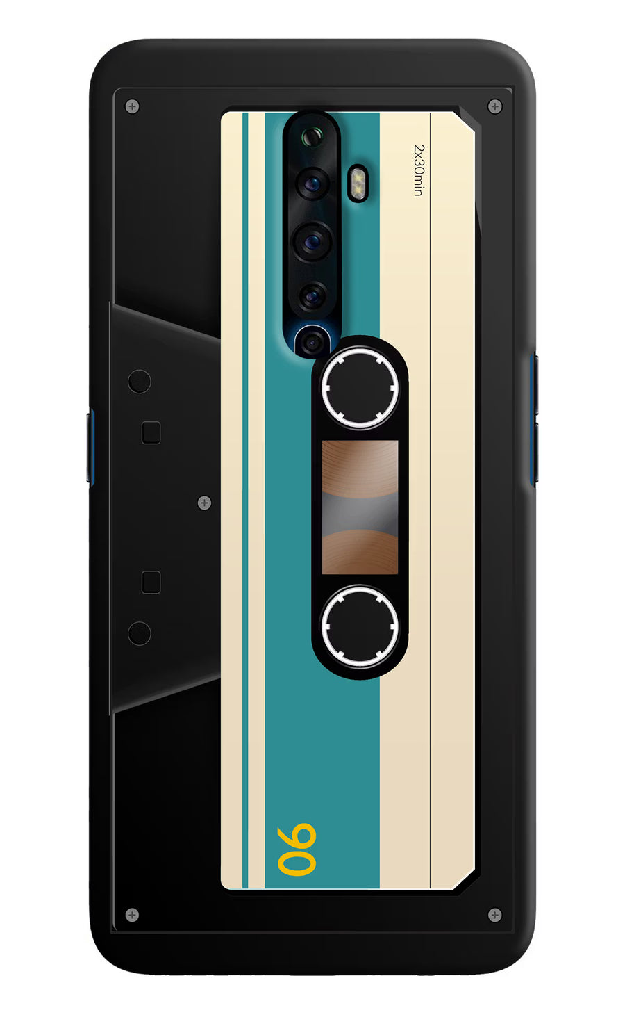 Cassette Oppo Reno2 Z Back Cover, Hard case