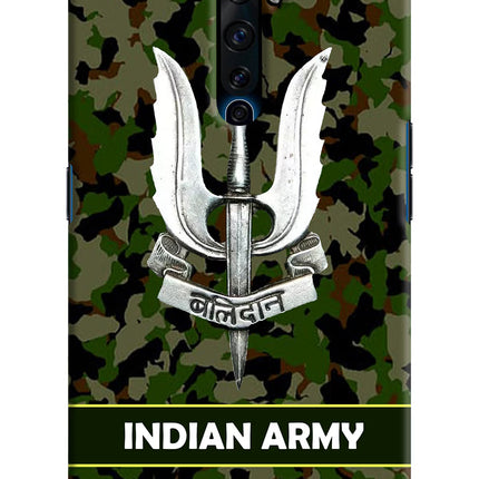 Balidan Indian Logo Oppo Reno2 Z Hard Case Back Cover by Casekaro