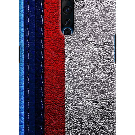 BMW Stripes Oppo Reno2 Z Hard Case Back Cover by Casekaro