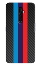 BMW Stripes Pattern Oppo Reno2 Z Hard Case Back Cover by Casekaro