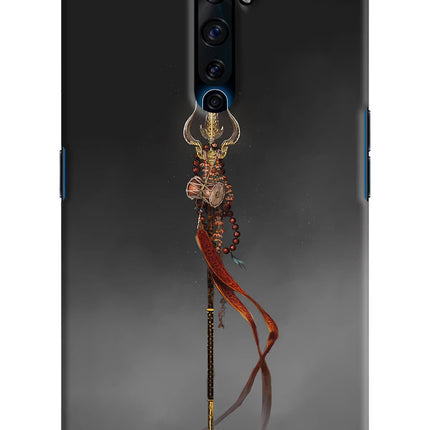 Shiv Trishul Oppo Reno2 Z Hard Case Back Cover by Casekaro