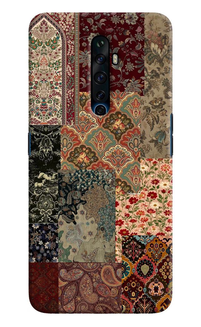 Desi Print Oppo Reno2 Z Hard Case Back Cover by Casekaro