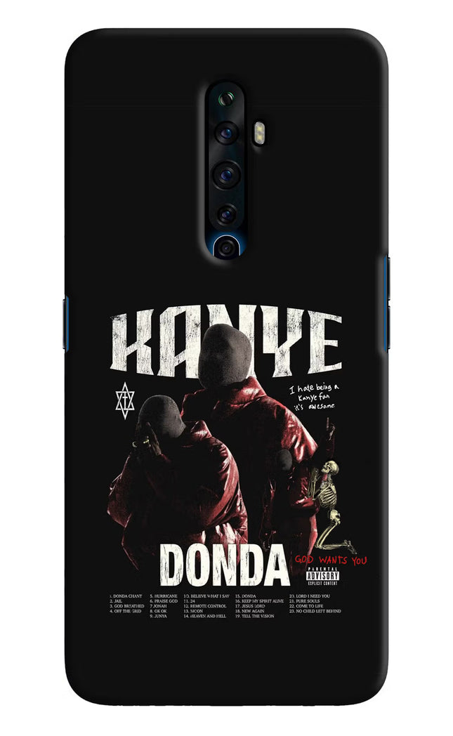 Donda Kanye West Oppo Reno2 Z Hard Case Back Cover by Casekaro