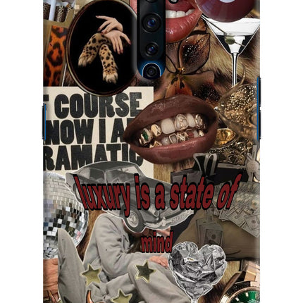 Luxury Oppo Reno2 Z Hard Case Back Cover by Casekaro