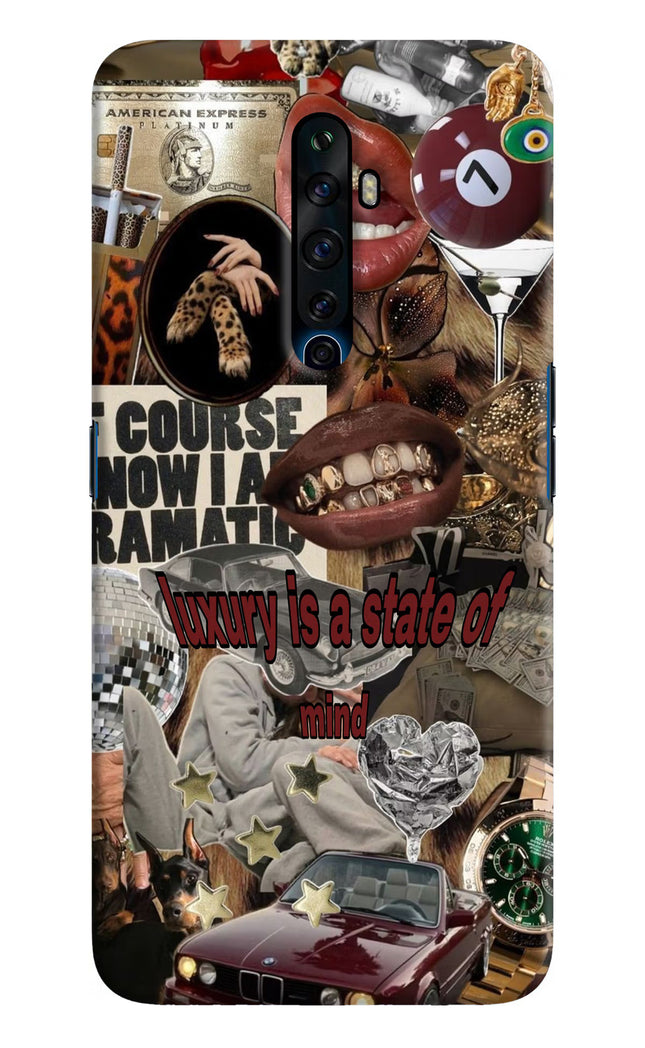 Luxury Oppo Reno2 Z Hard Case Back Cover by Casekaro