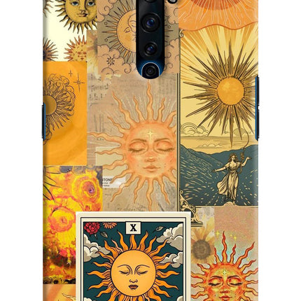 Sun Oppo Reno2 Z Hard Case Back Cover by Casekaro