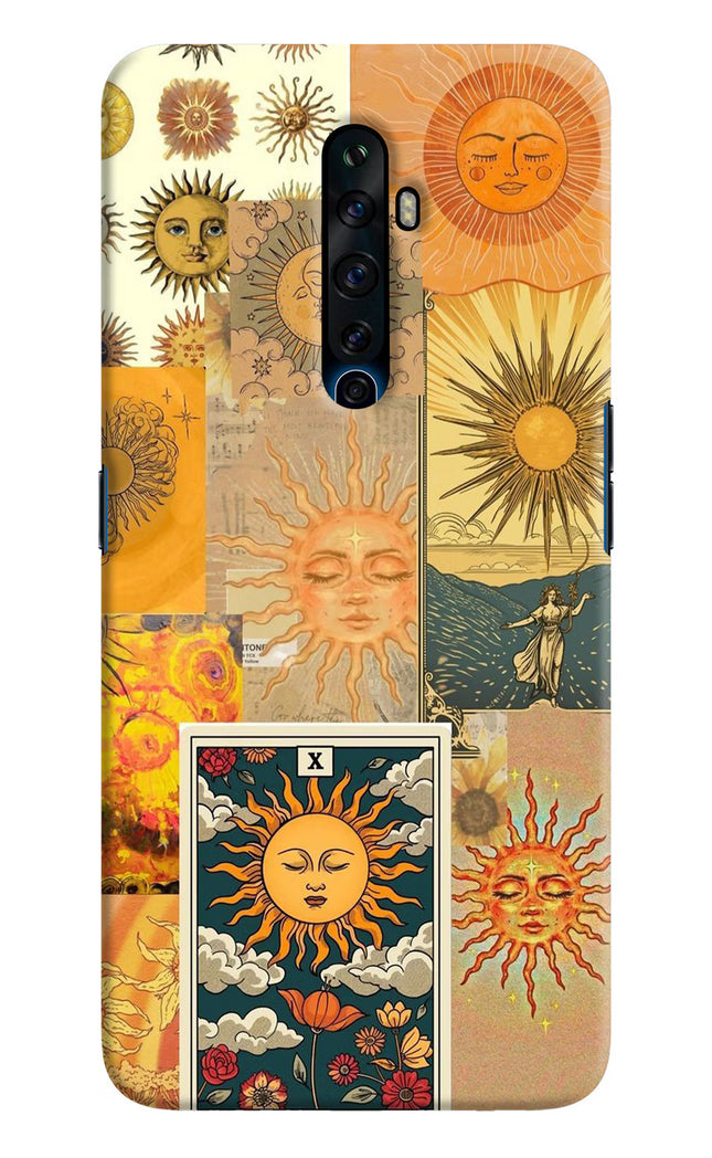 Sun Oppo Reno2 Z Hard Case Back Cover by Casekaro
