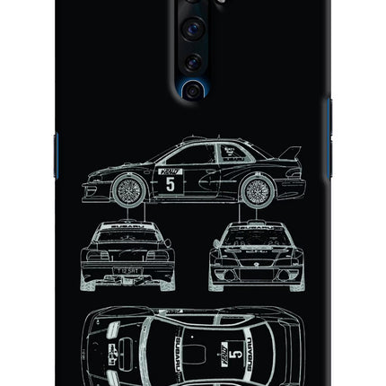 WRC'99 Oppo Reno2 Z Hard Case Back Cover by Casekaro