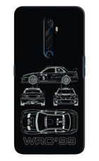 WRC'99 Oppo Reno2 Z Hard Case Back Cover by Casekaro