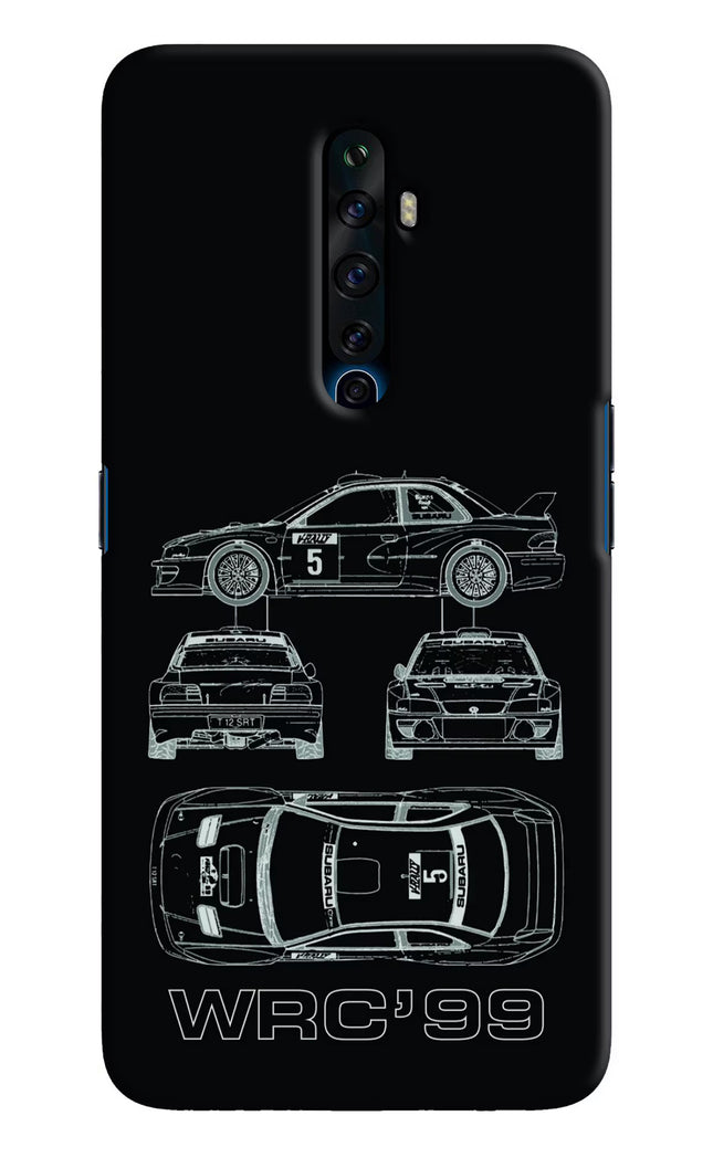 WRC'99 Oppo Reno2 Z Hard Case Back Cover by Casekaro