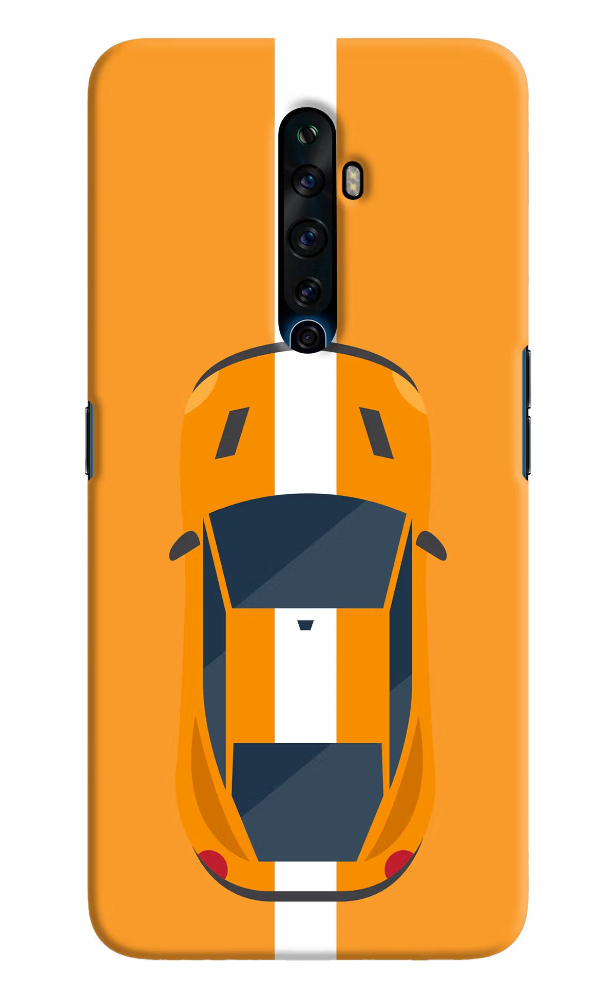 Highway Pursuit Oppo Reno2 Z Hard Case Back Cover by Casekaro