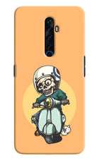 Undead Biker Oppo Reno2 Z Hard Case Back Cover by Casekaro