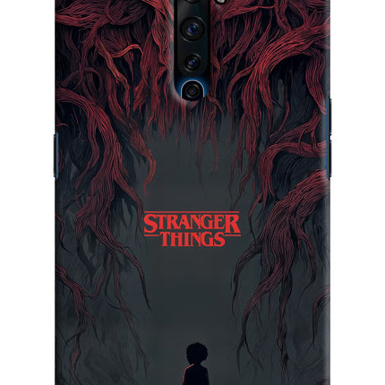 Ordinary Things Dark Side Oppo Reno2 Z Hard Case Back Cover by Casekaro