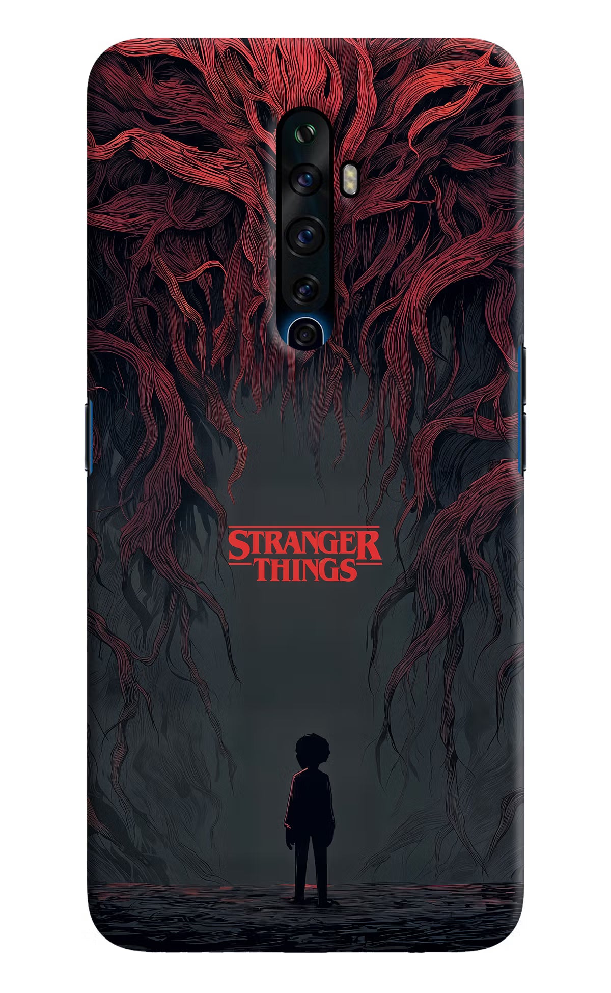 Ordinary Things Dark Side Oppo Reno2 Z Hard Case Back Cover by Casekaro