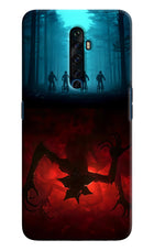 Ordinary Things Downside Up Oppo Reno2 Z Hard Case Back Cover by Casekaro