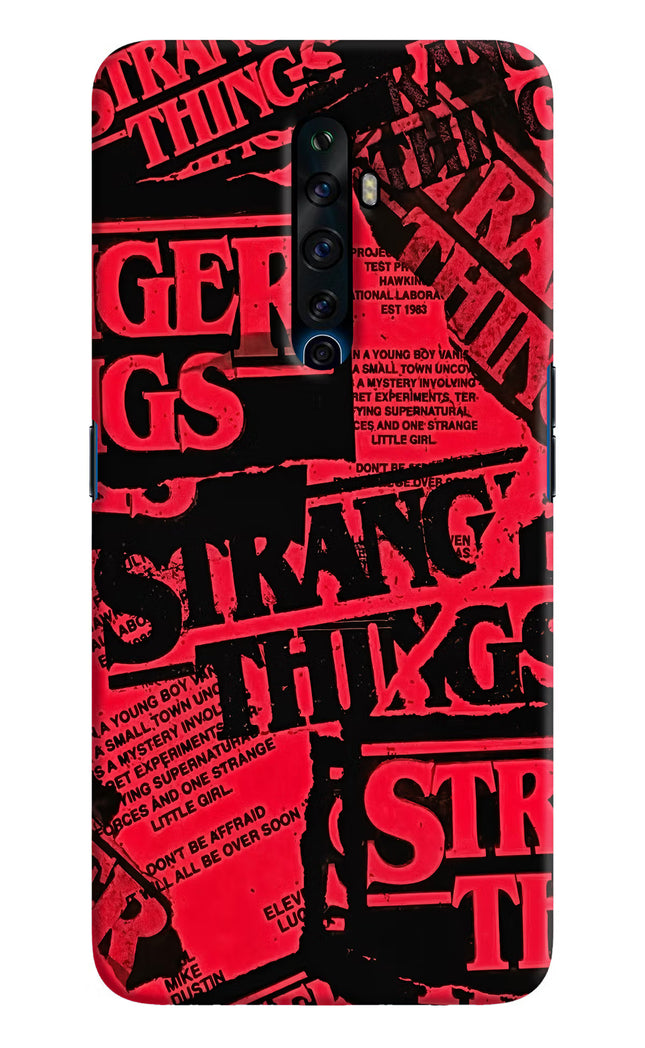 Ordinary Things Oppo Reno2 Z Hard Case Back Cover by Casekaro
