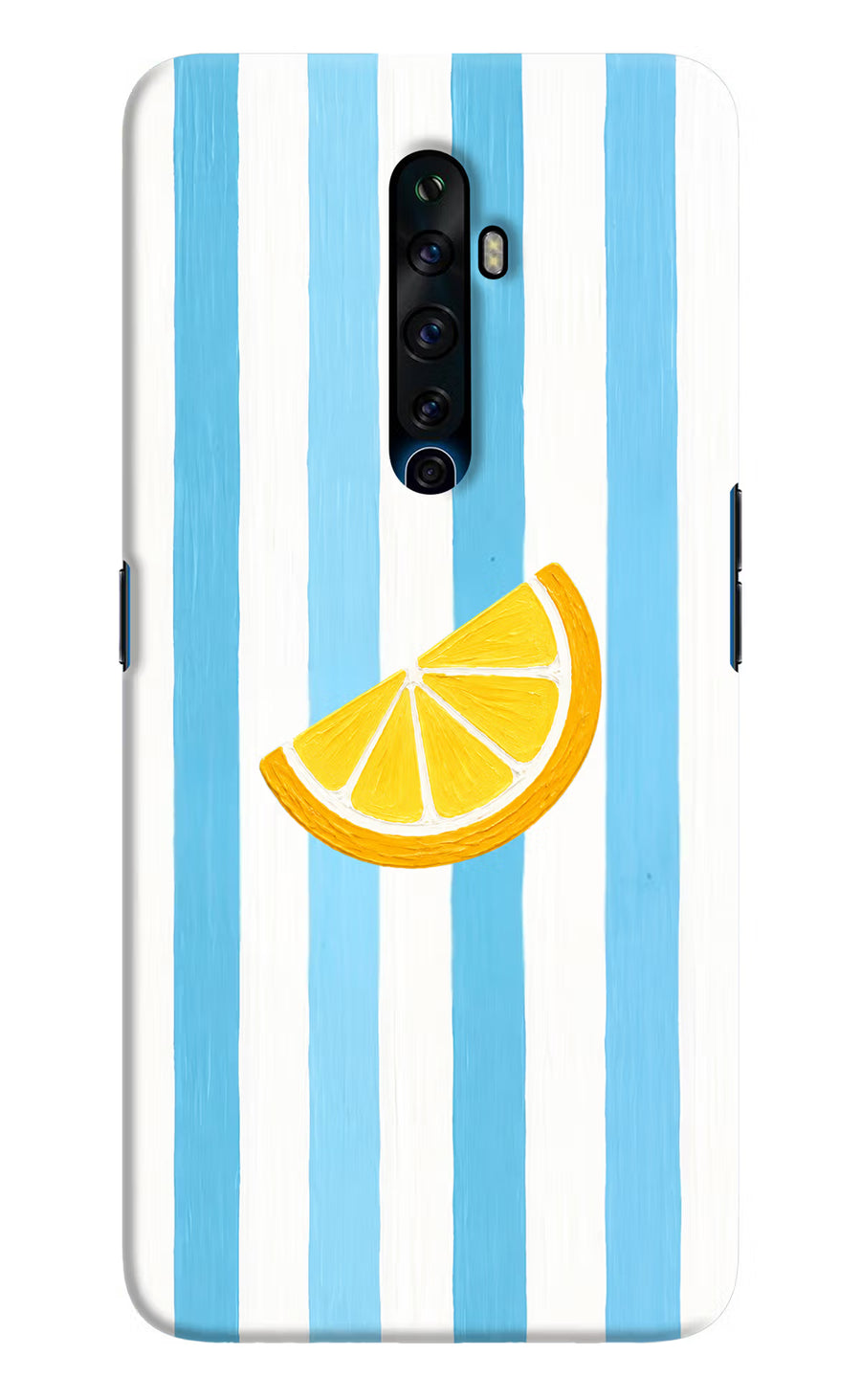 Summer Lemon Oppo Reno2 Z Back Cover, Hard case