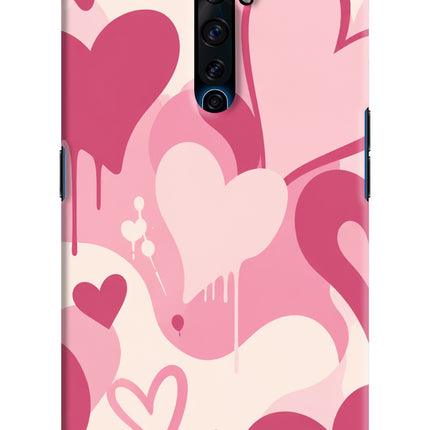 Hearty case Oppo Reno2 Z Hard Case Back Cover by Casekaro