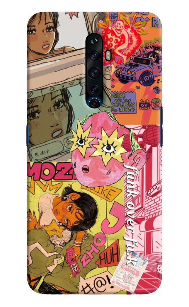 Funkover Oppo Reno2 Z Hard Case Back Cover by Casekaro