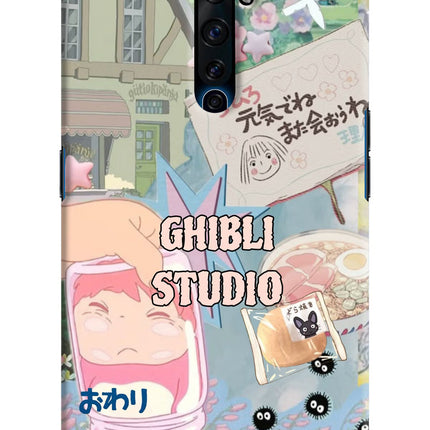 Studio Ghibli Oppo Reno2 Z Hard Case Back Cover by Casekaro