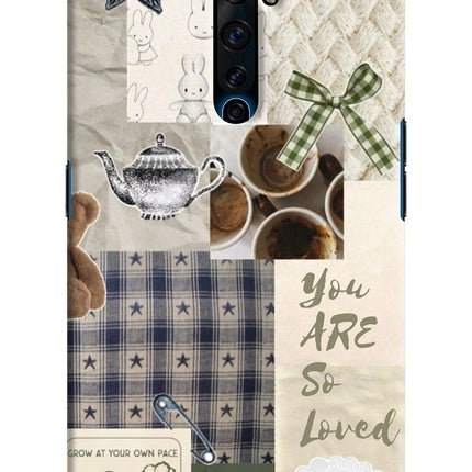 Cookie Oppo Reno2 Z Hard Case Back Cover by Casekaro