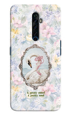Pretty Mind Pretty Soul Oppo Reno2 Z Hard Case Back Cover by Casekaro