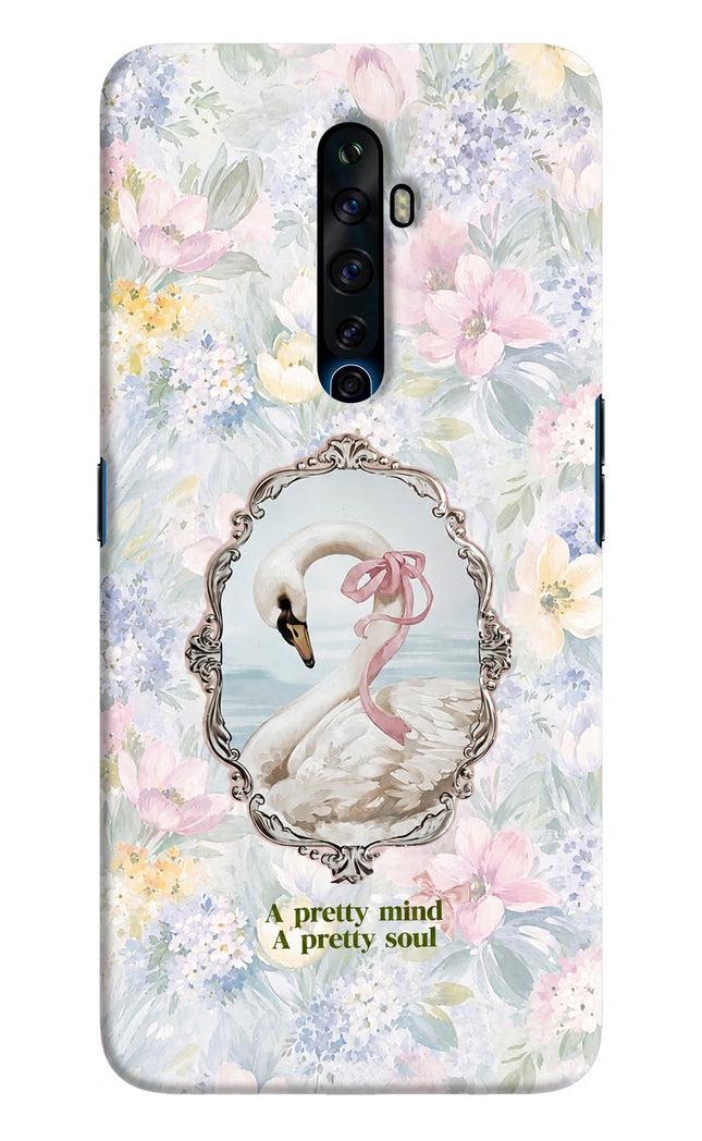 Pretty Mind Pretty Soul Oppo Reno2 Z Hard Case Back Cover by Casekaro