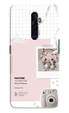 Pantone Asthetic Oppo Reno2 Z Hard Case Back Cover by Casekaro