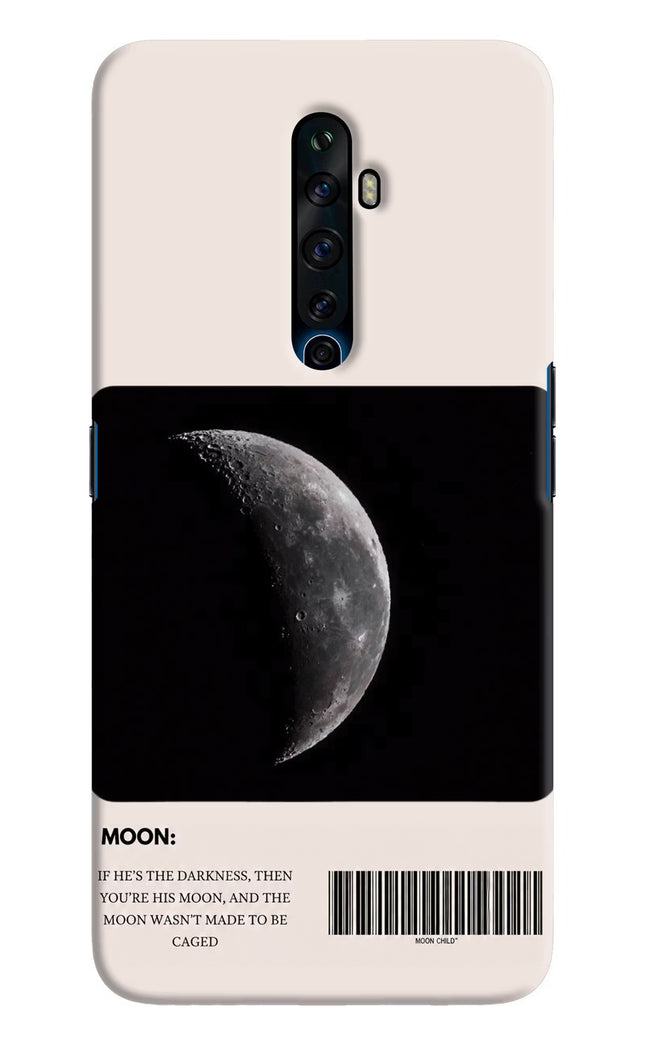 Moon Phase Oppo Reno2 Z Hard Case Back Cover by Casekaro