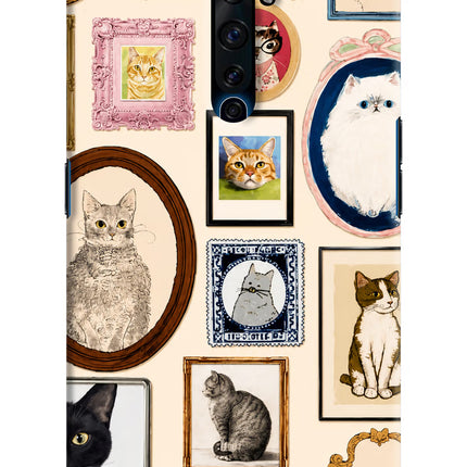 Mirror Cats Oppo Reno2 Z Hard Case Back Cover by Casekaro