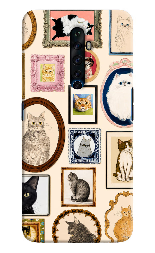 Mirror Cats Oppo Reno2 Z Hard Case Back Cover by Casekaro