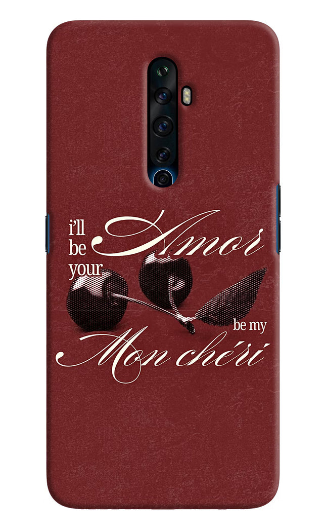 Velvet Cherry Oppo Reno2 Z Hard Case Back Cover by Casekaro