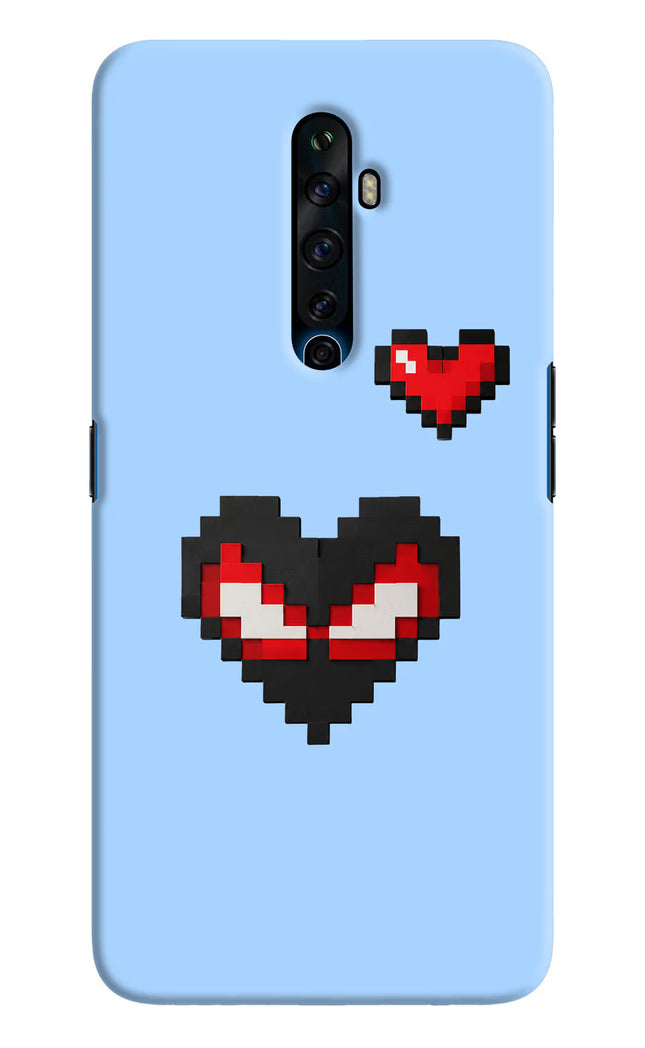 Peter Heart Oppo Reno2 Z Hard Case Back Cover by Casekaro