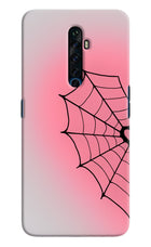 Pink Web Oppo Reno2 Z Hard Case Back Cover by Casekaro