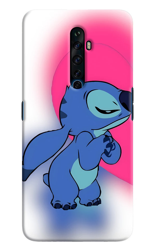 Stitch Hug Oppo Reno2 Z Hard Case Back Cover by Casekaro