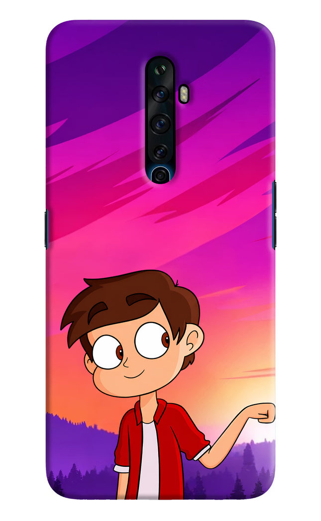 Marco Sunset Oppo Reno2 Z Hard Case Back Cover by Casekaro