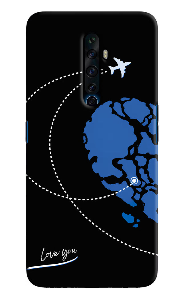 Love Orbit Oppo Reno2 Z Hard Case Back Cover by Casekaro