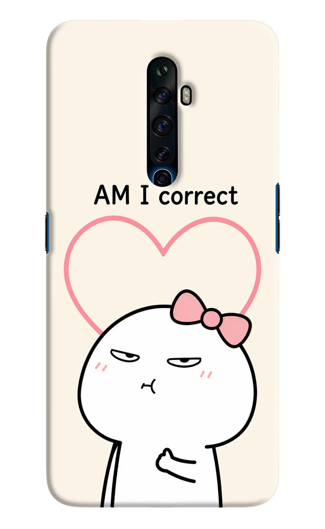 Always Right Oppo Reno2 Z Hard Case Back Cover by Casekaro