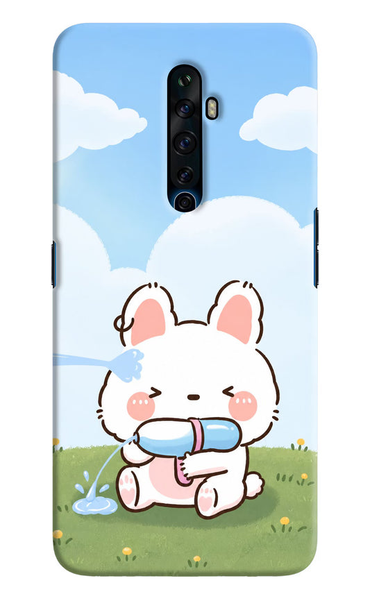 Bunny Treat Oppo Reno2 Z Hard Case Back Cover by Casekaro
