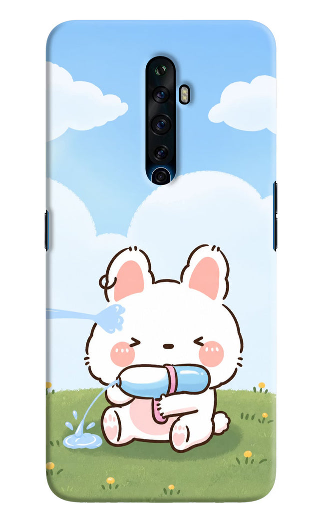 Bunny Treat Oppo Reno2 Z Hard Case Back Cover by Casekaro