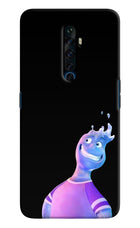 Wade Wave Oppo Reno2 Z Hard Case Back Cover by Casekaro