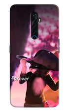 Forever Cat Oppo Reno2 Z Hard Case Back Cover by Casekaro
