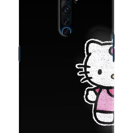 Kitty Charm Oppo Reno2 Z Hard Case Back Cover by Casekaro