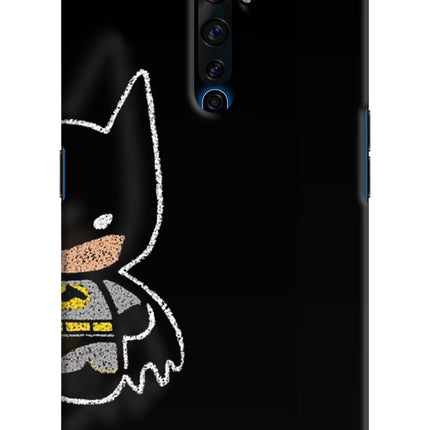 Bat Kitty Oppo Reno2 Z Hard Case Back Cover by Casekaro