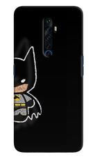 Bat Kitty Oppo Reno2 Z Hard Case Back Cover by Casekaro
