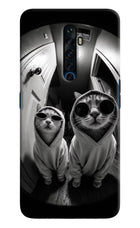 Hood Cats Oppo Reno2 Z Hard Case Back Cover by Casekaro