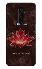 Bloom Oppo Reno2 Z Hard Case Back Cover by Casekaro