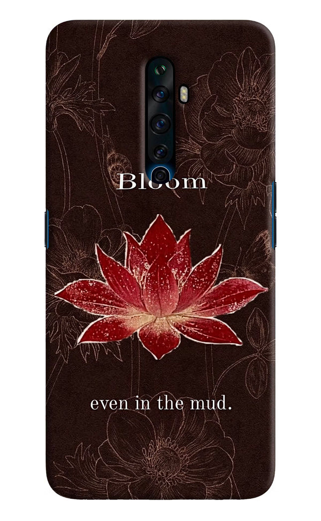 Bloom Oppo Reno2 Z Hard Case Back Cover by Casekaro