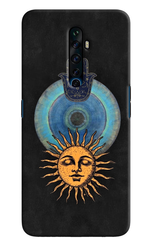Divine Sun Oppo Reno2 Z Hard Case Back Cover by Casekaro