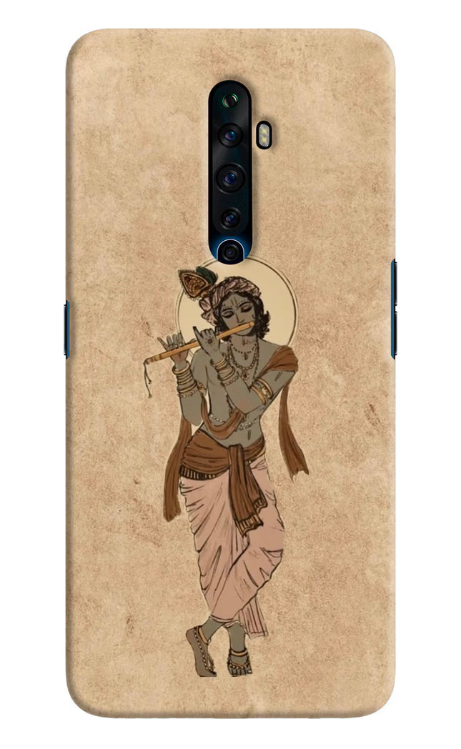 Krishna Oppo Reno2 Z Hard Case Back Cover by Casekaro